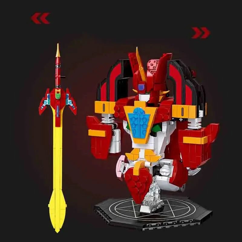Super Hero Mecha Earth Warrior Bricks Toy - Super Hero Mecha Earth Warrior Bricks Toy - vue 5 | Power Blockz