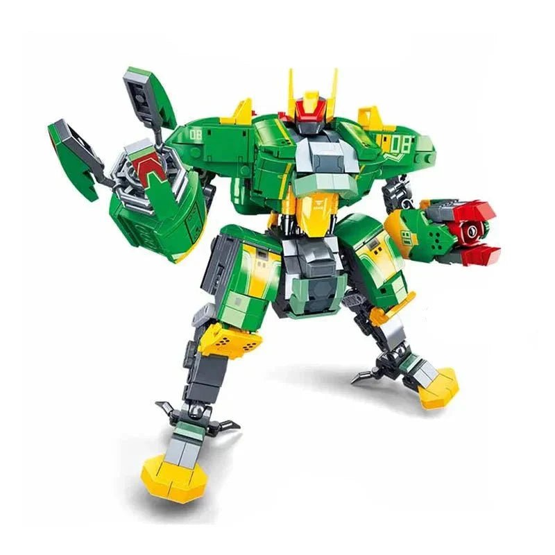 Bad Luck Beam Mecha Robot Warrior | 660pcs - Bad Luck Beam Mecha Robot Warrior | Power Blockz