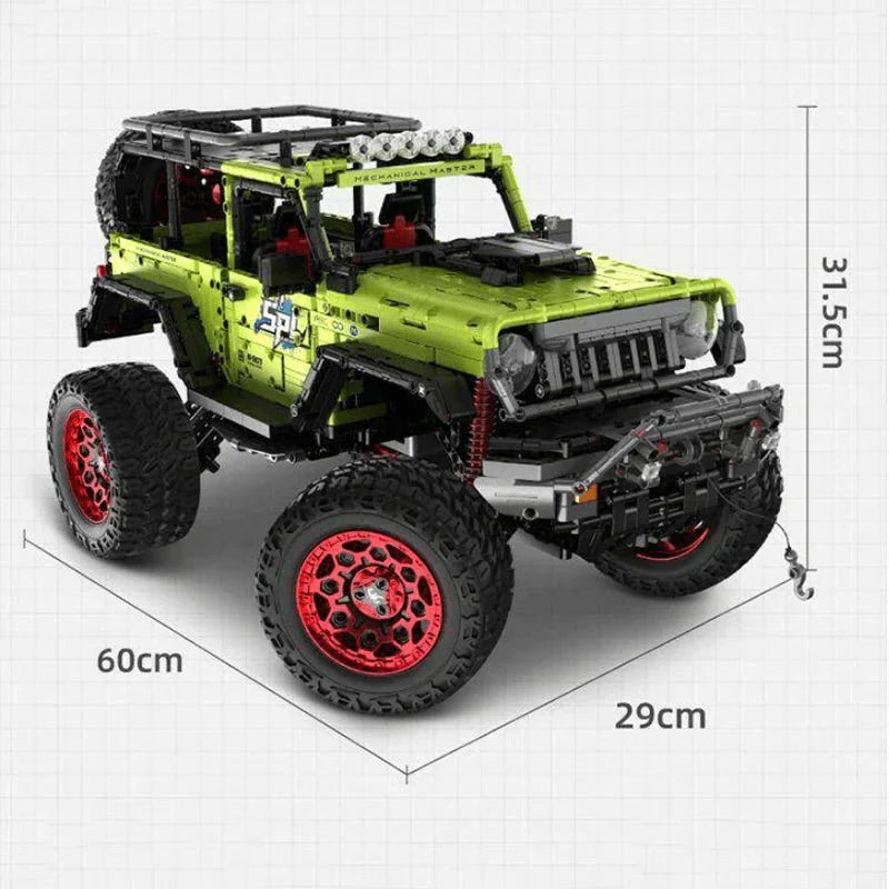 IM.Master 9829 - Green Off-Road Trail 4x4 - vue 4 | Power Blockz