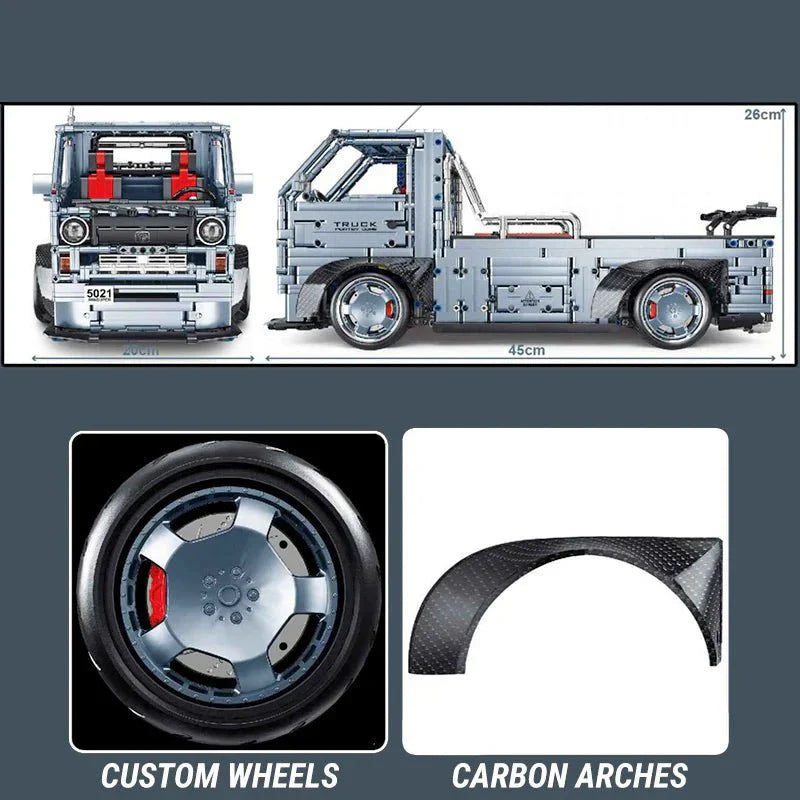TGL T5021 - Static Version - Compact JDM Kei Truck - vue 2 | Power Blockz
