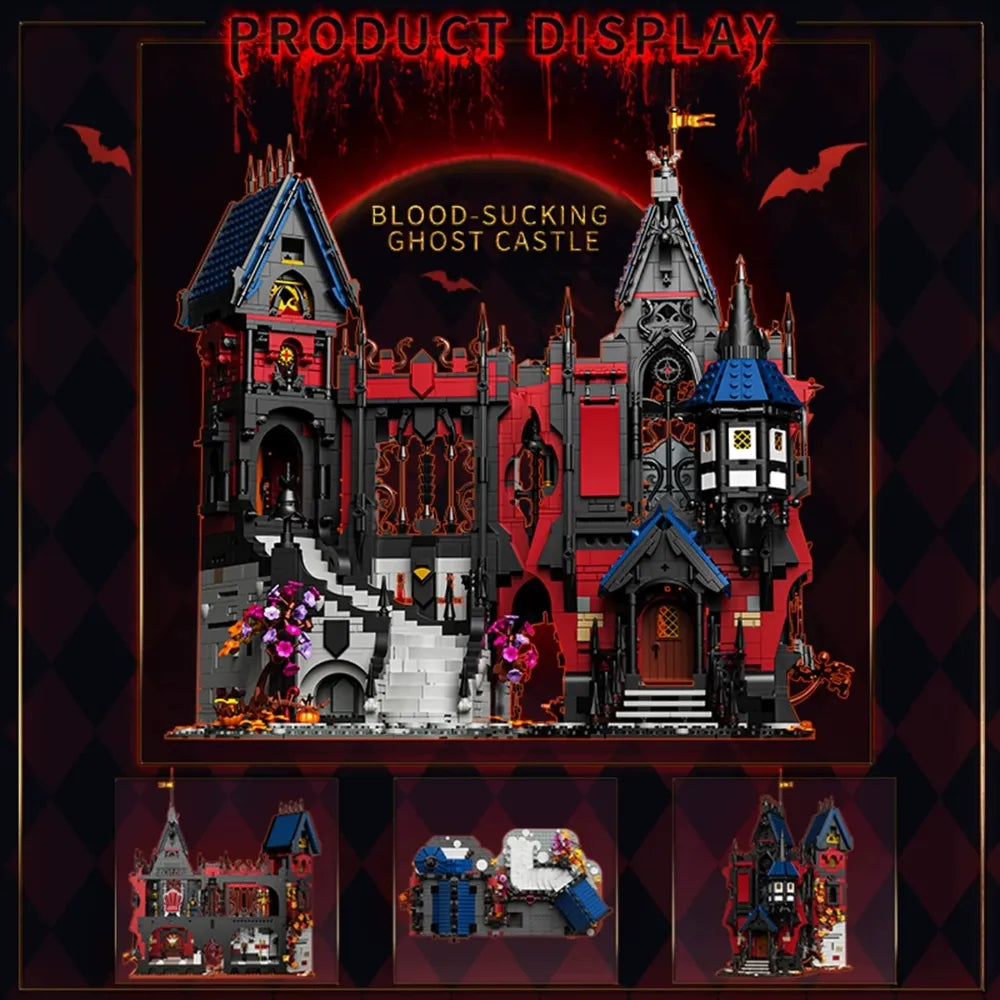 Free Tribs 36003 - Vampire Draculas Castle - vue 4 | Power Blockz