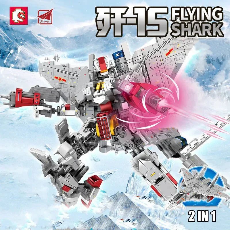Transformers Robot Fighter Jet - vue 2