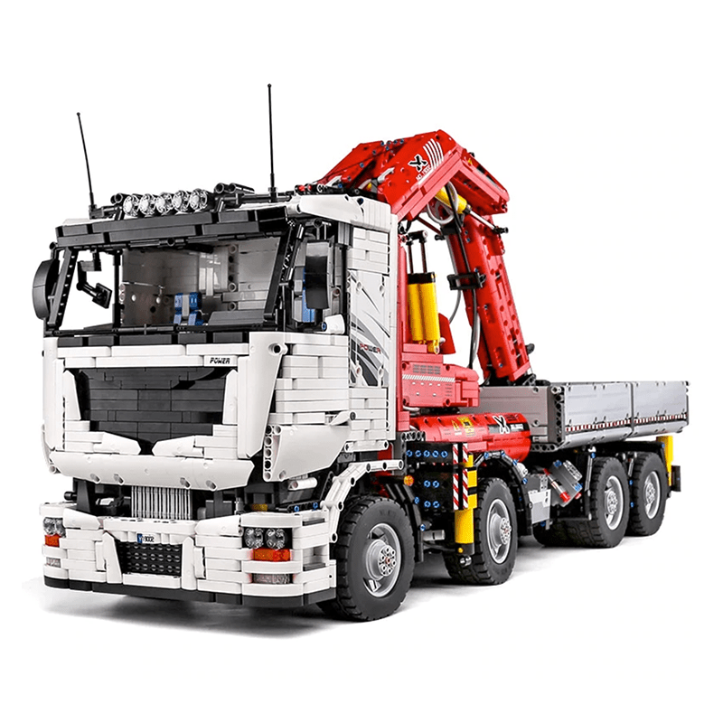Mould King 19002 - RC Heavy-Duty Crane Truck | Power Blockz