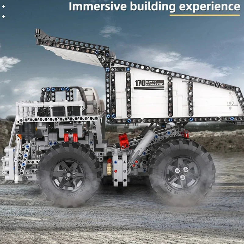 Mould King 13170 - RC Mining Dump Truck - vue 9 | Power Blockz