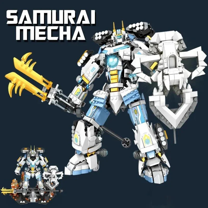 Samurai Titan Warrior Mecha | 1588pcs - Samurai Titan Warrior Mecha - vue 9 | Power Blockz