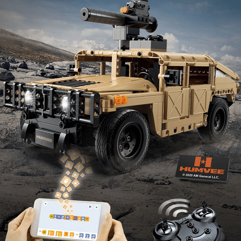 CaDa C51202W - Remote Controlled Hummer H2 - vue 14 | Power Blockz