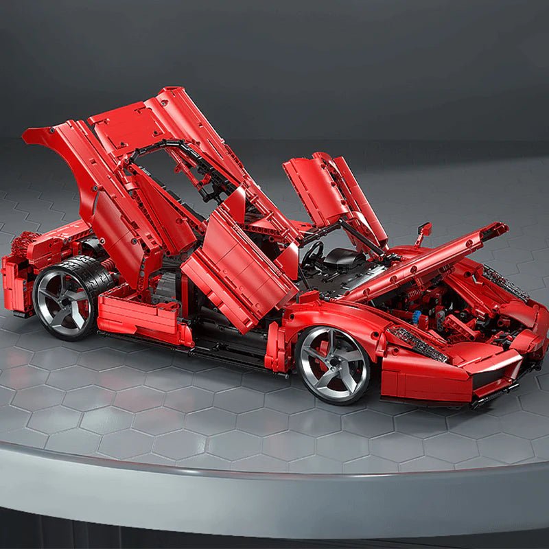 KBOX K10523 - Static Version - V12 6 Enzo F60 Flagship Supercar - vue 6 | Power Blockz