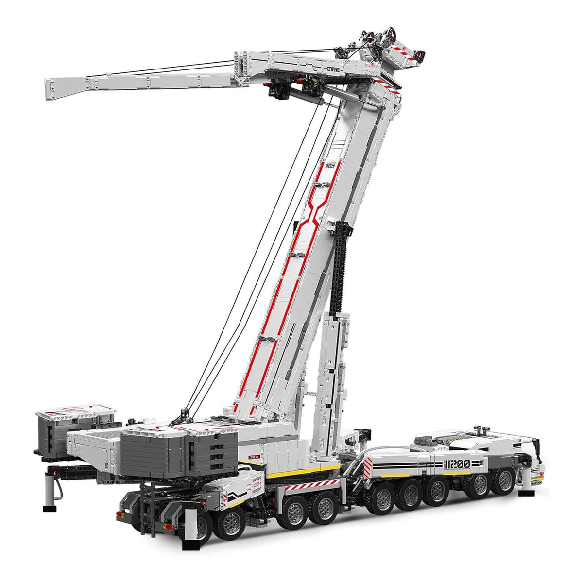 Mould King 17007 - Heavy Duty RC Crane V2 - vue 4 | Power Blockz