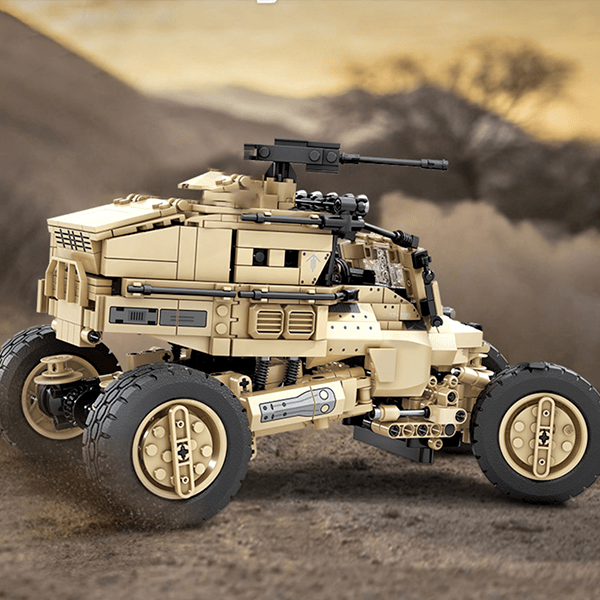 Sembo 704951 - Remote Controlled Army Buggy - vue 3 | Power Blockz