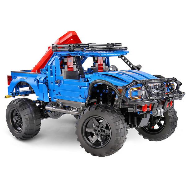 Sembo 701990 - Pickup Beach Truck - vue 3 | Power Blockz