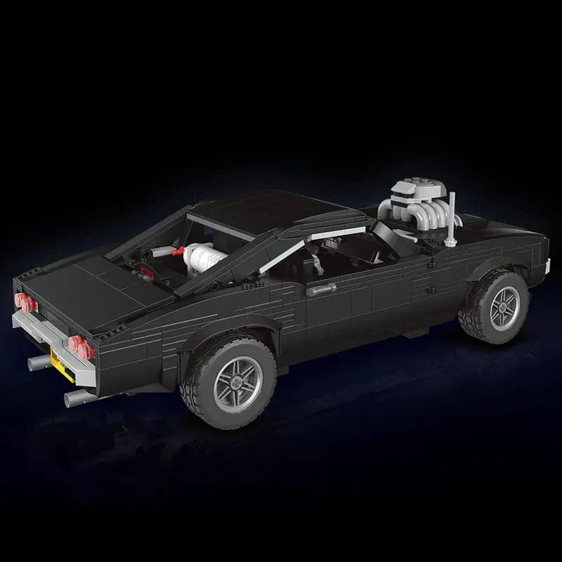 Mould King 10028 - Mini Classic Muscle Coupe - vue 4 | Power Blockz