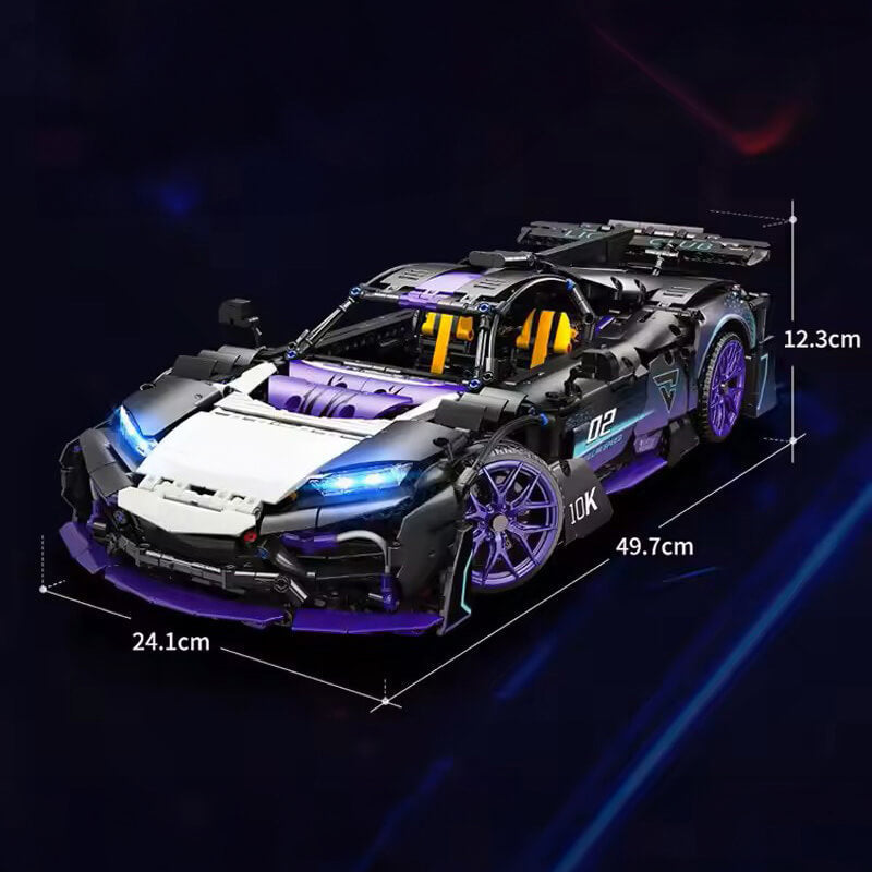 MY88020 Static - German Hypercar One Remote Control - vue 8 | Power Blockz