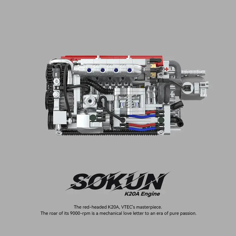 PB8860 - JDM K20A Engine - vue 7 | Power Blockz