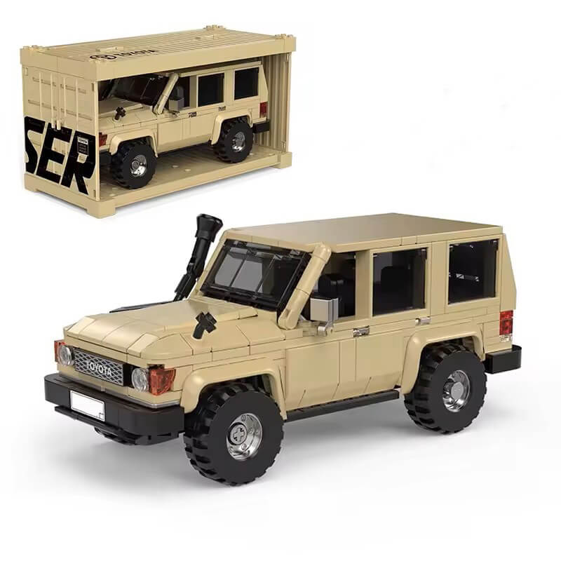 PB8850 with our box - Toyota Land Cruiser - vue 3 | Power Blockz