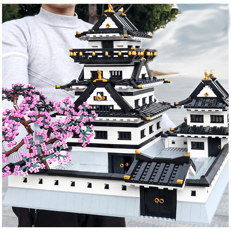 Mould King 22006 - Himeji Castle - vue 3 | Power Blockz