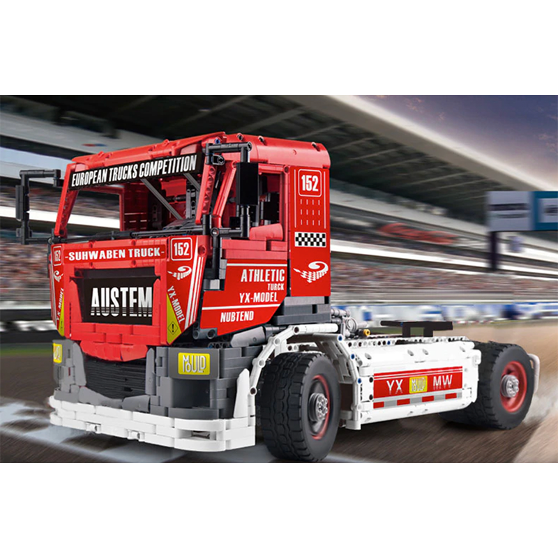 Mould King 13152 - Race Truck Remote Control - vue 2 | Power Blockz