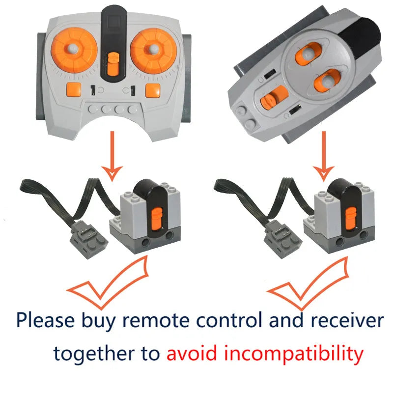 BLD-RECEIVER-TEC - Custom RC Receiver - vue 5 | Power Blockz