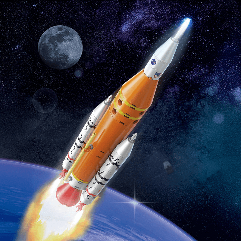 SLS Artemis Space Rocket