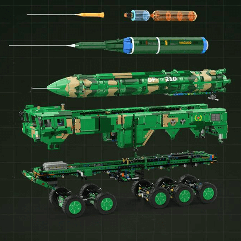 CaDa C56031 - Anti Ship Ballistic Missile - vue 12 | Power Blockz