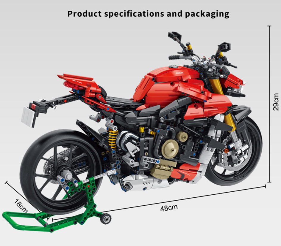 Mork MK-028001 - V4 Streetfighter Superbike - vue 3 | Power Blockz