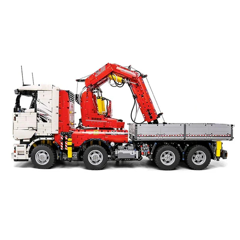 Mould King 19002 - RC Heavy-Duty Crane Truck - vue 12 | Power Blockz