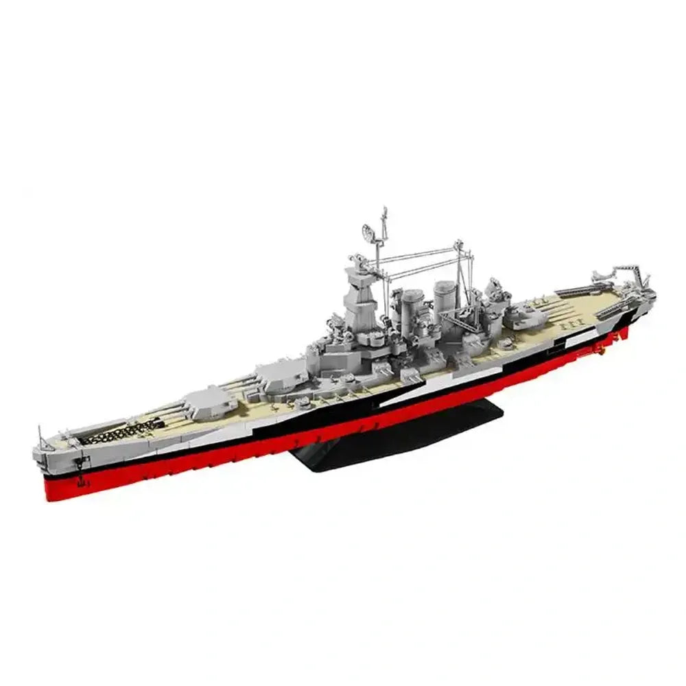 12GO 98008 - The North Carolina Battleship | Power Blockz