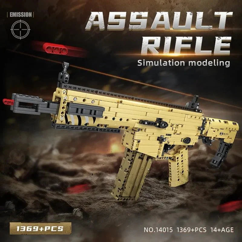 Mould King 14015 - Military Scar - vue 4 | Power Blockz