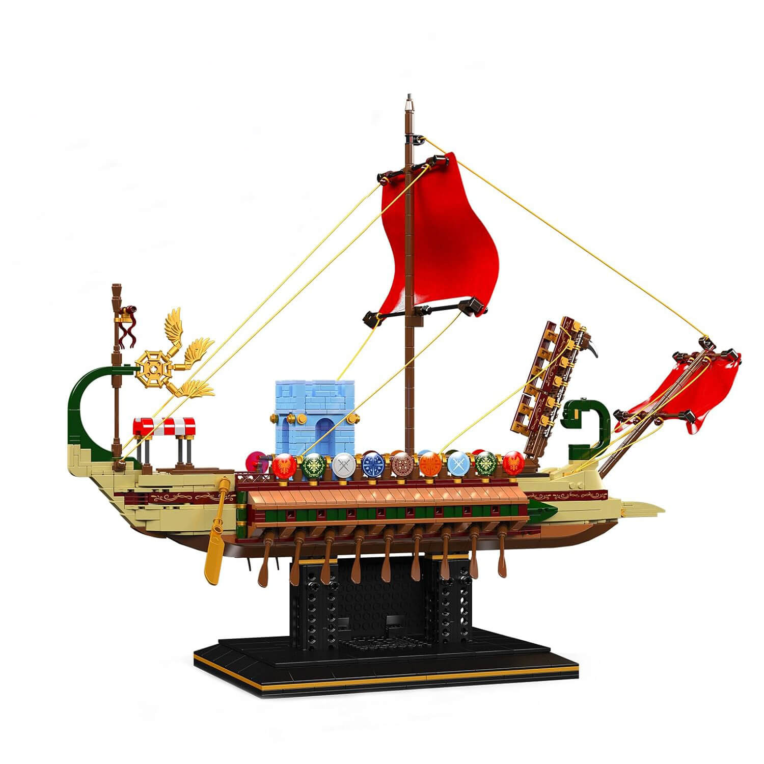 Mould King 10156 - Viking Longship War Raider | Power Blockz