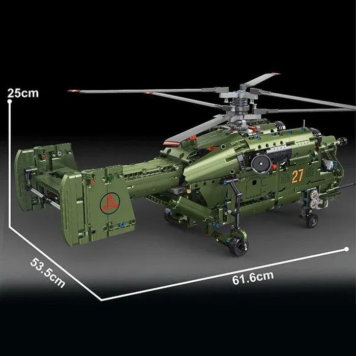 TGL T4013 - Static - Ka-27 Helicopter - vue 7 | Power Blockz