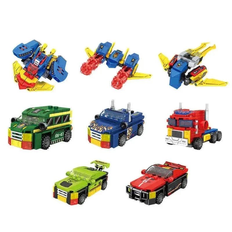 Transforming Super Commander Car Robot Bricks Kids Toys | 766pcs - Transforming Super Commander Car Robot Bricks Kids Toys - vue 3 | Power Blockz