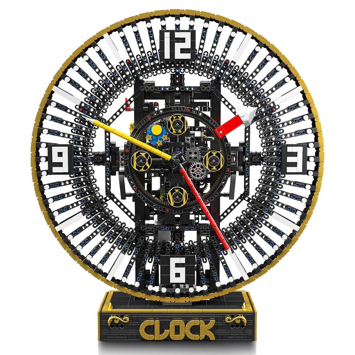Mould King 10160 - Motorized Steampunk Mechanical Clock - vue 3 | Power Blockz