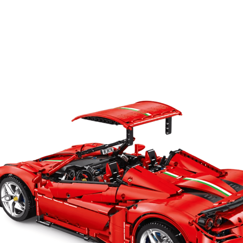 Jiestar JD018 - Static Version - Italian F8 Spider - vue 10 | Power Blockz