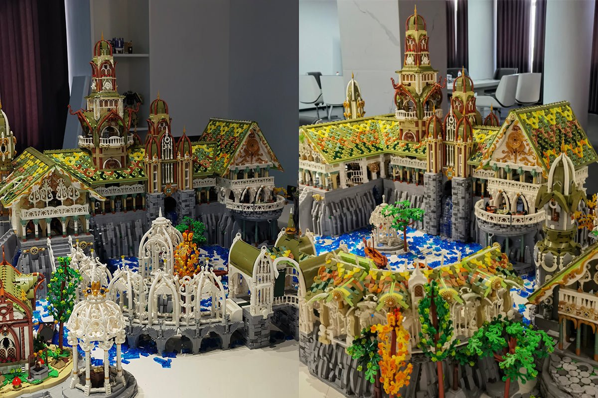 Elven Mountain Sanctuary | 37897pcs - Complete Kit - 37987pcs - Elven Mountain Sanctuary - vue 12 | Power Blockz