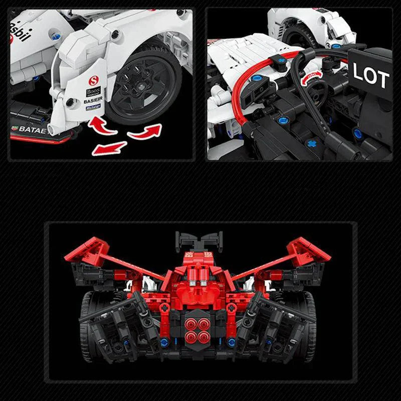 Caco 42137 - Gen 2 Electric Formula Racer - vue 6 | Power Blockz
