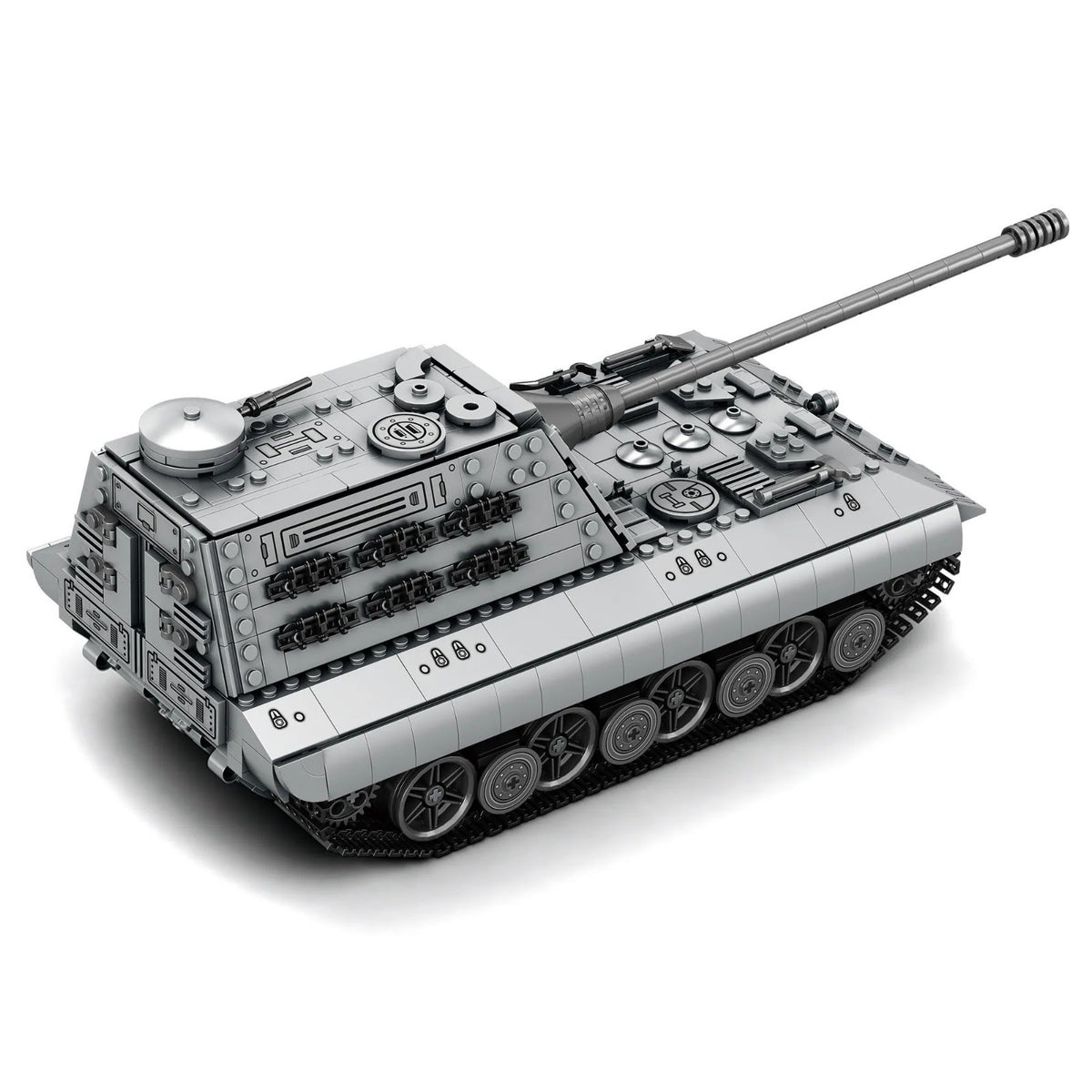 Reobrix 77037 - E100 Battle Tank - vue 2 | Power Blockz