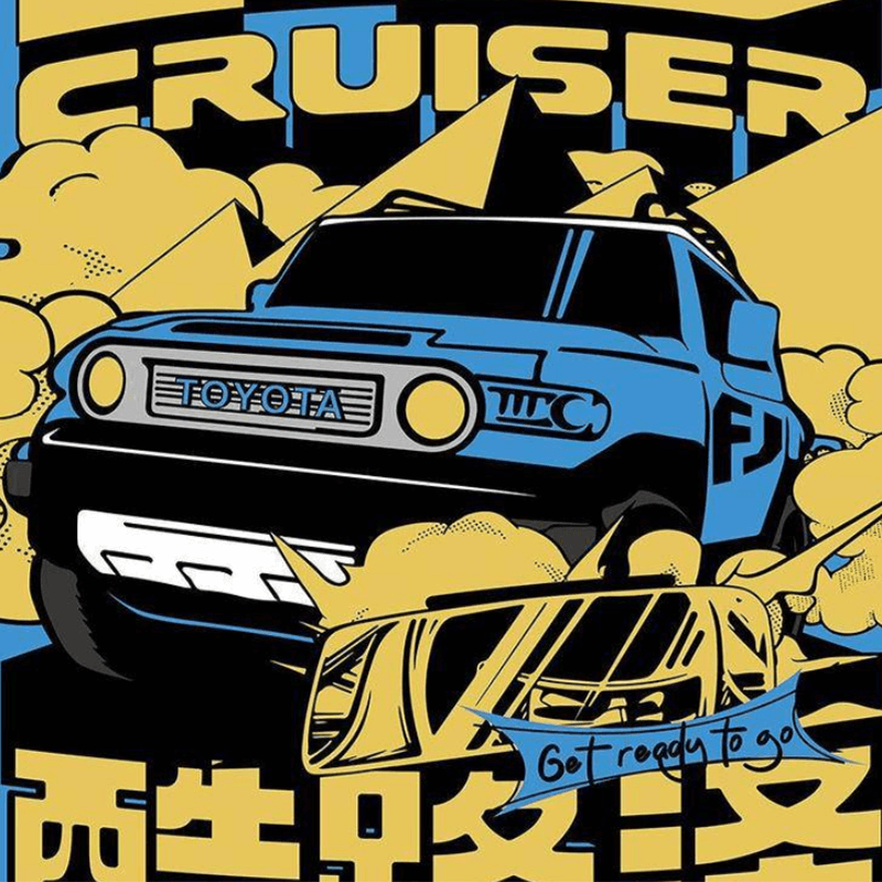 PB8806 with our box - Toyota FJ40 Cruiser - vue 5 | Power Blockz