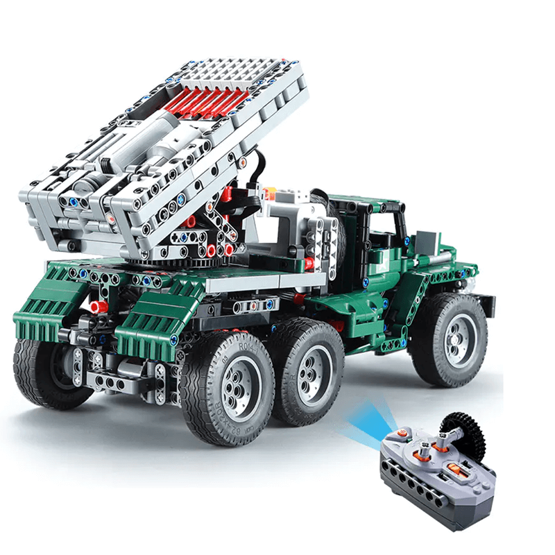 CaDa C61002W - Remote Controlled Combat Vehicle - vue 2 | Power Blockz
