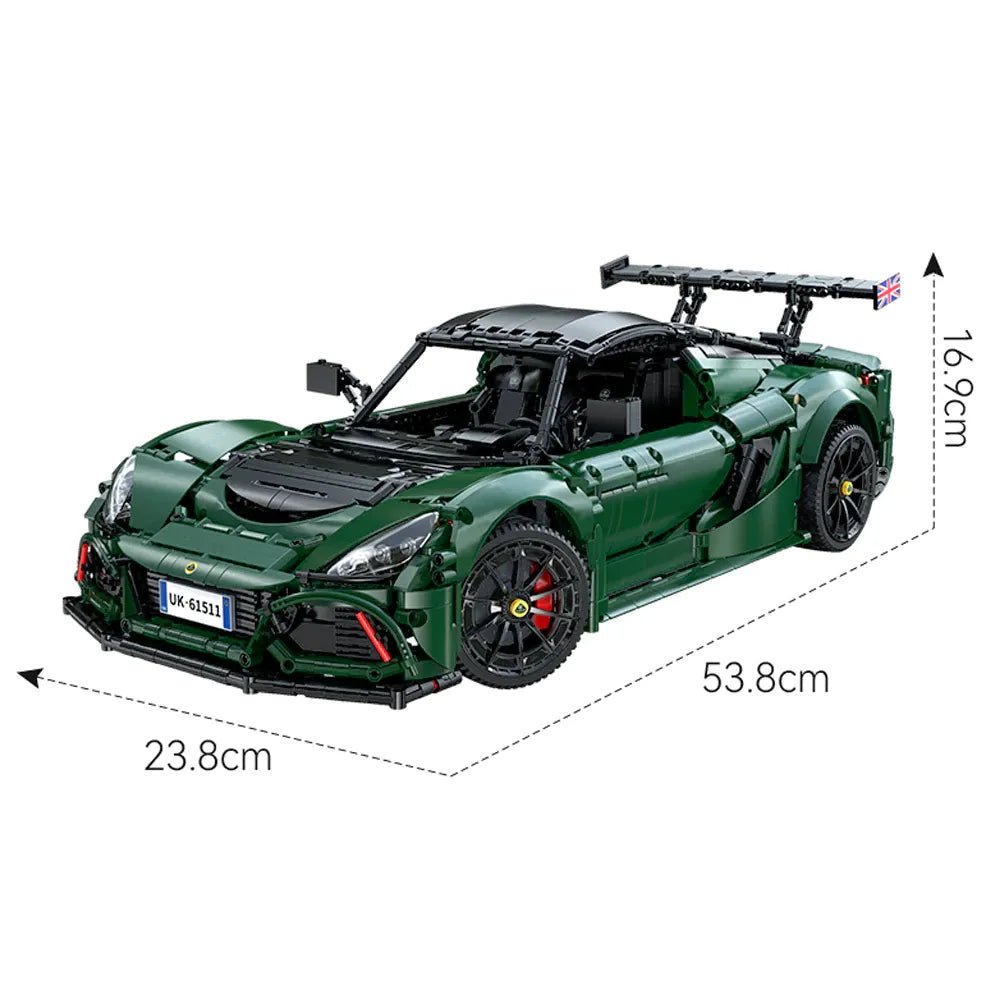 CaDa C61511W - Lotus Exige 430 Cup - vue 2 | Power Blockz