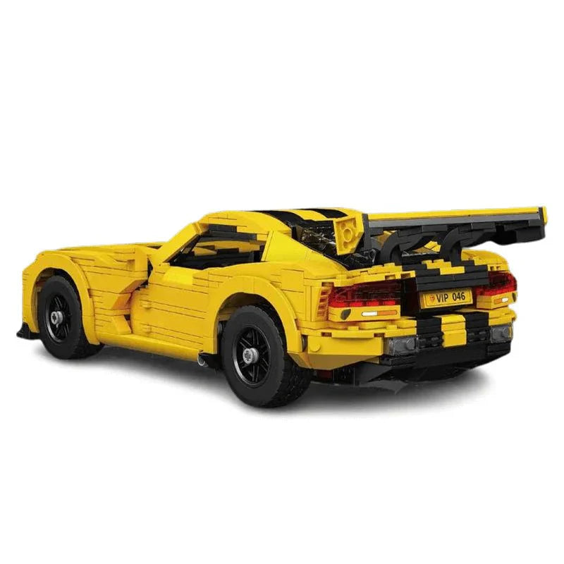 Mould King 10046 - ACR Viper American Supercar - vue 4 | Power Blockz