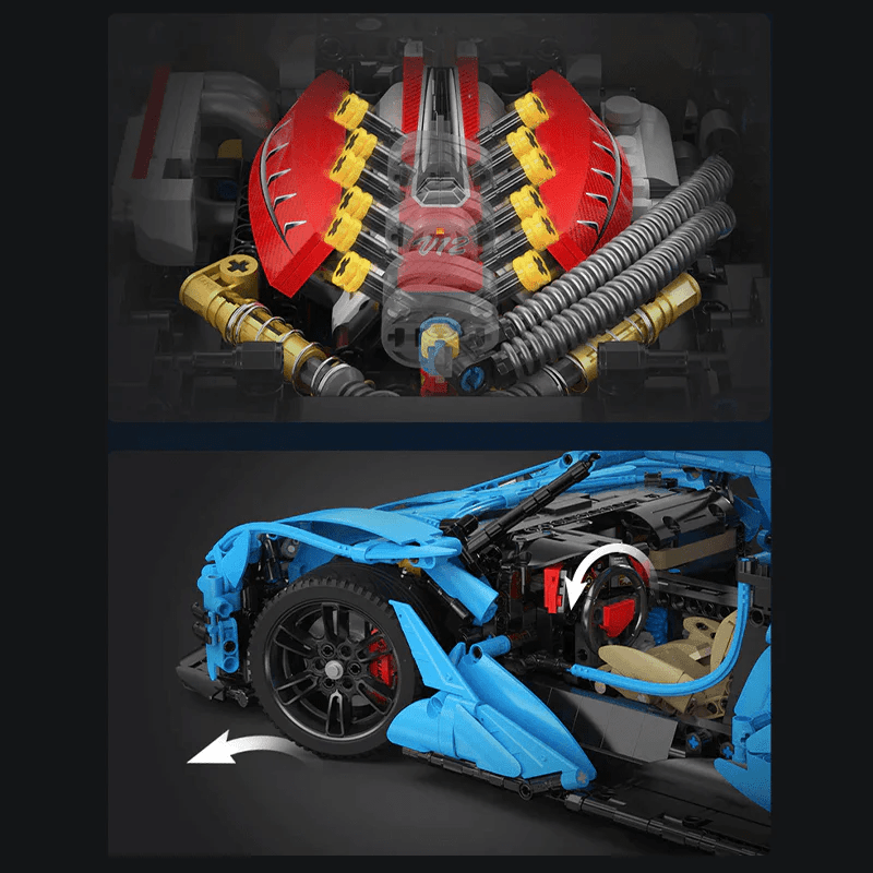 CaDa C64003W - V12 Intensa Track-Only Hypercar - vue 6 | Power Blockz