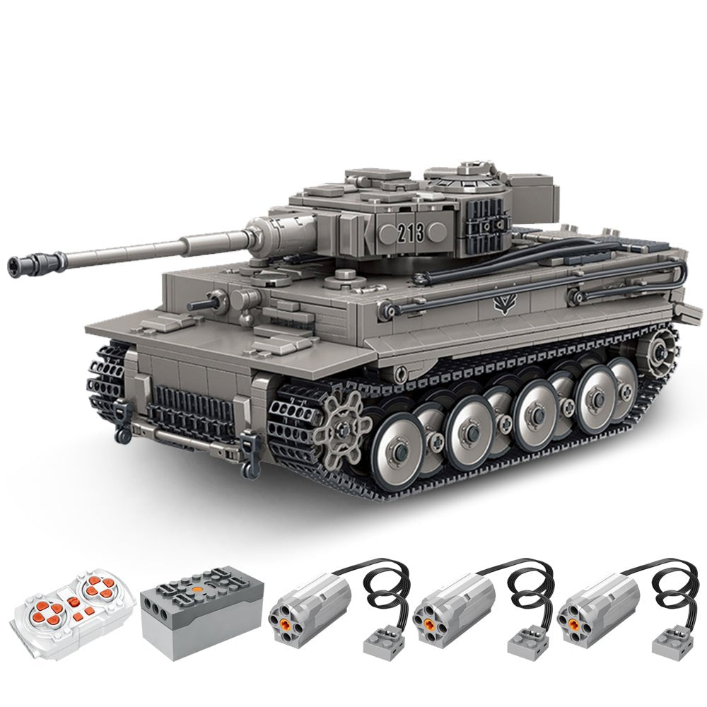 CaDa C61071 - Tiger Heavy Tank - vue 3 | Power Blockz