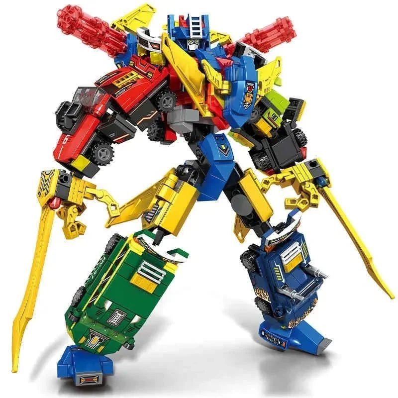 Transforming Super Commander Car Robot Bricks Kids Toys | 766pcs - Transforming Super Commander Car Robot Bricks Kids Toys | Power Blockz