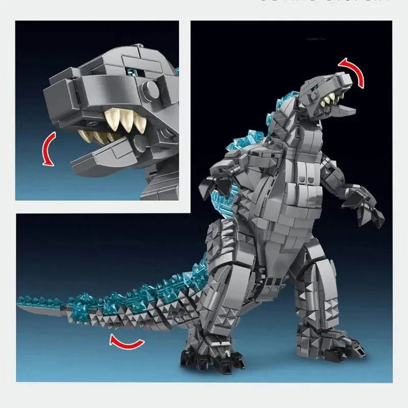 Monster Godzilla Mecha | 1284pcs - Monster Godzilla Mecha - vue 3 | Power Blockz