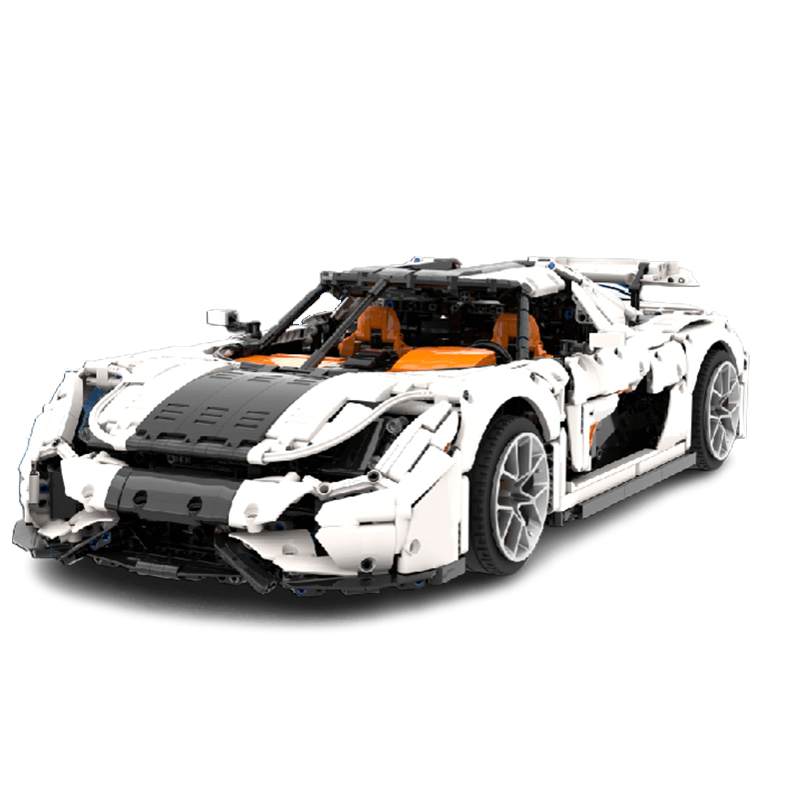 Ragare T010 WHITE - Swedish Hypercar Regera - Ultimate Edition | Power Blockz