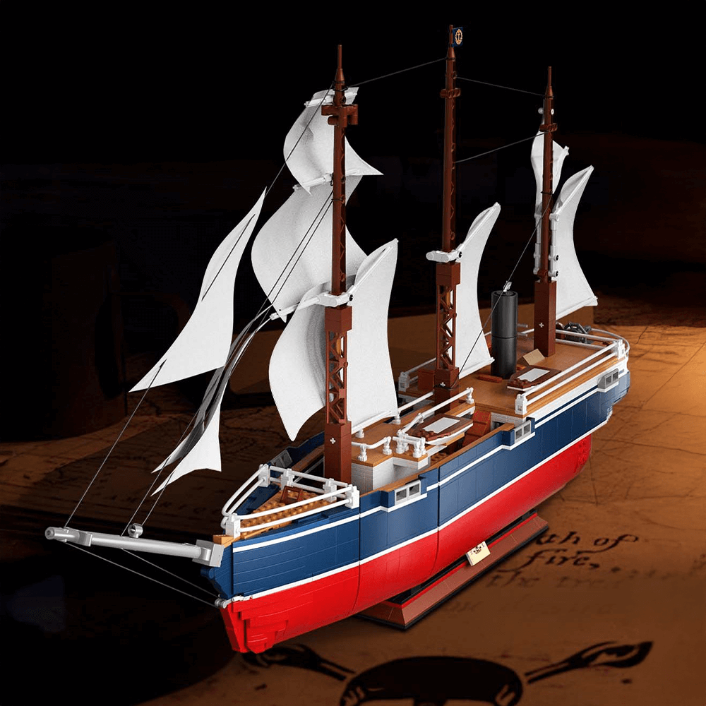 Zeghao 653008 - Classic Sailing Boat - vue 3 | Power Blockz