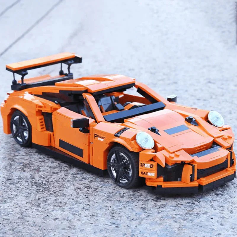 Mould King 13129 - 911 GT3RS Racer - vue 4 | Power Blockz