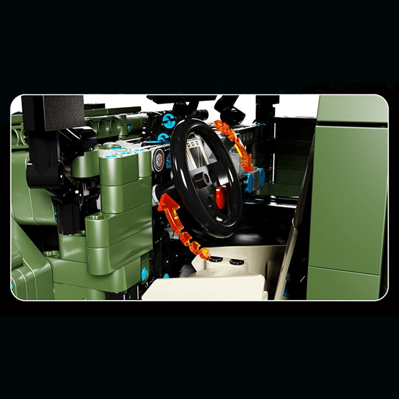TGL T4015 - Remote Controlled Armoured Raid Vehicle - vue 5 | Power Blockz