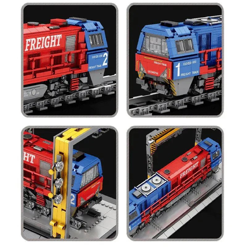 Reobrix 66021 - Freight Train - vue 6 | Power Blockz