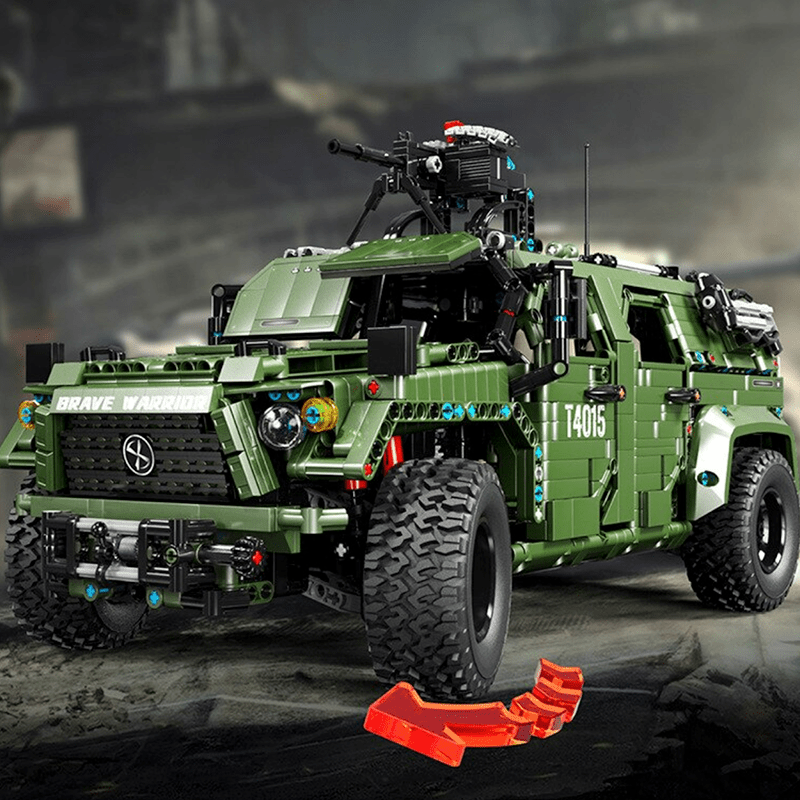 TGL T4015 - Remote Controlled Armoured Raid Vehicle - vue 12 | Power Blockz