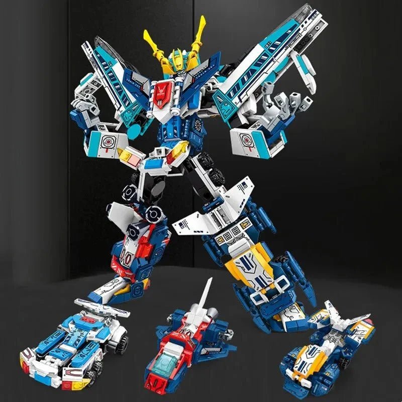 Mecha Warrior Transformed Steel Robot Bricks Toy | 702pcs - Mecha Warrior Transformed Steel Robot Bricks Toy - vue 2 | Power Blockz